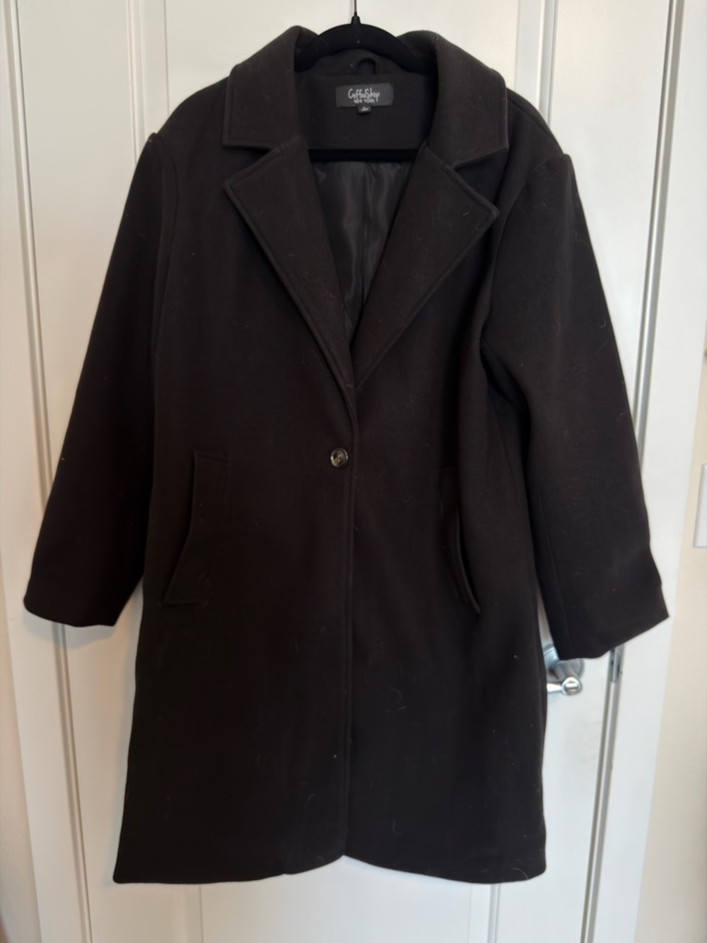 Coffee Shop Black Winter Jacket